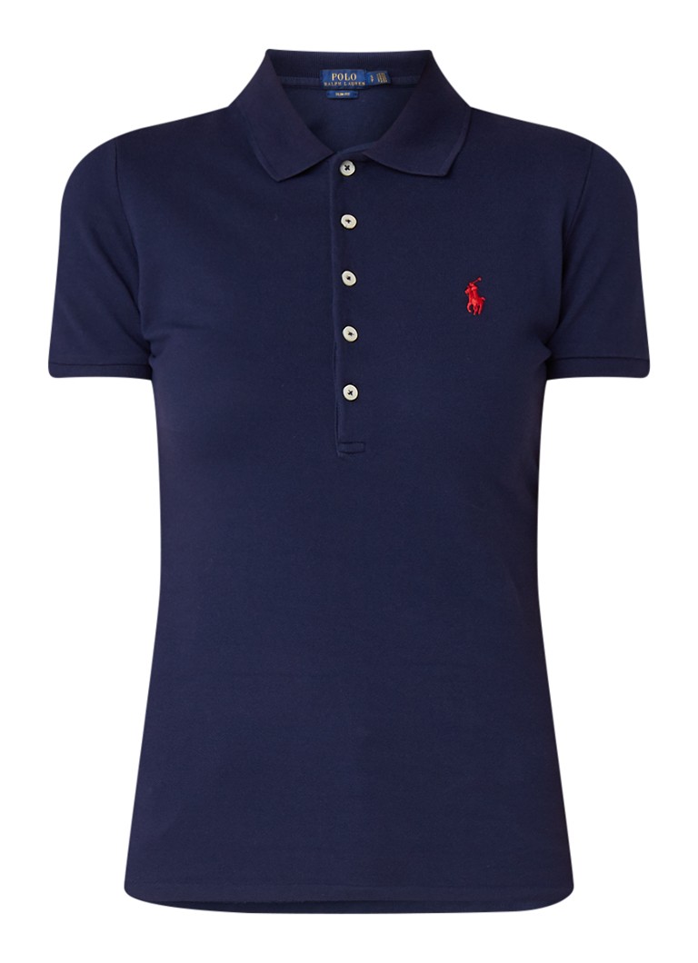Ralph Lauren Julie polo in cotton piqué with logo embroidery