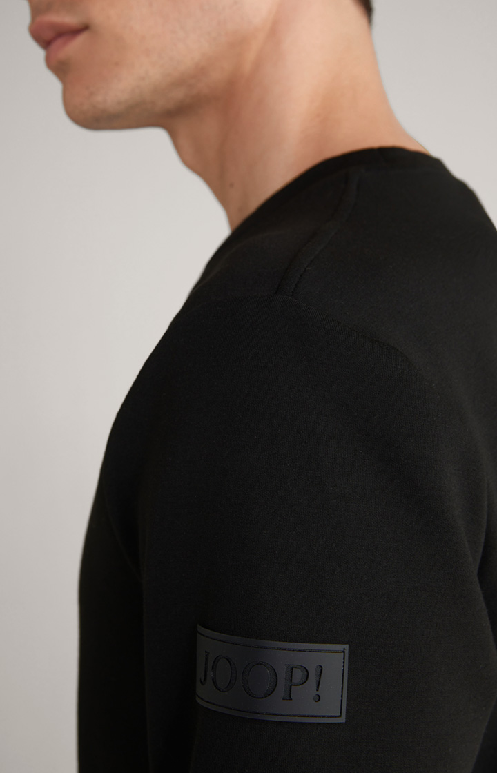 Sweatshirt Steve in Schwarz