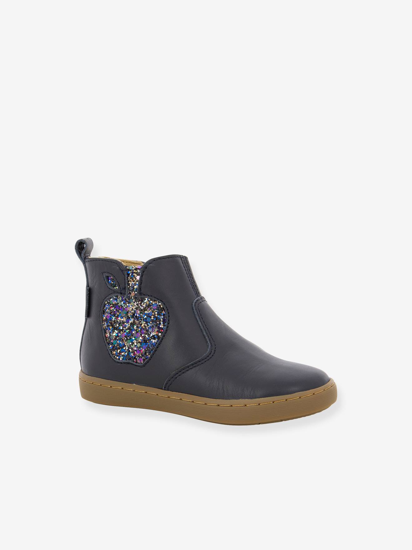 Boots enfant Play New Apple Nappa SHOO POM® noir