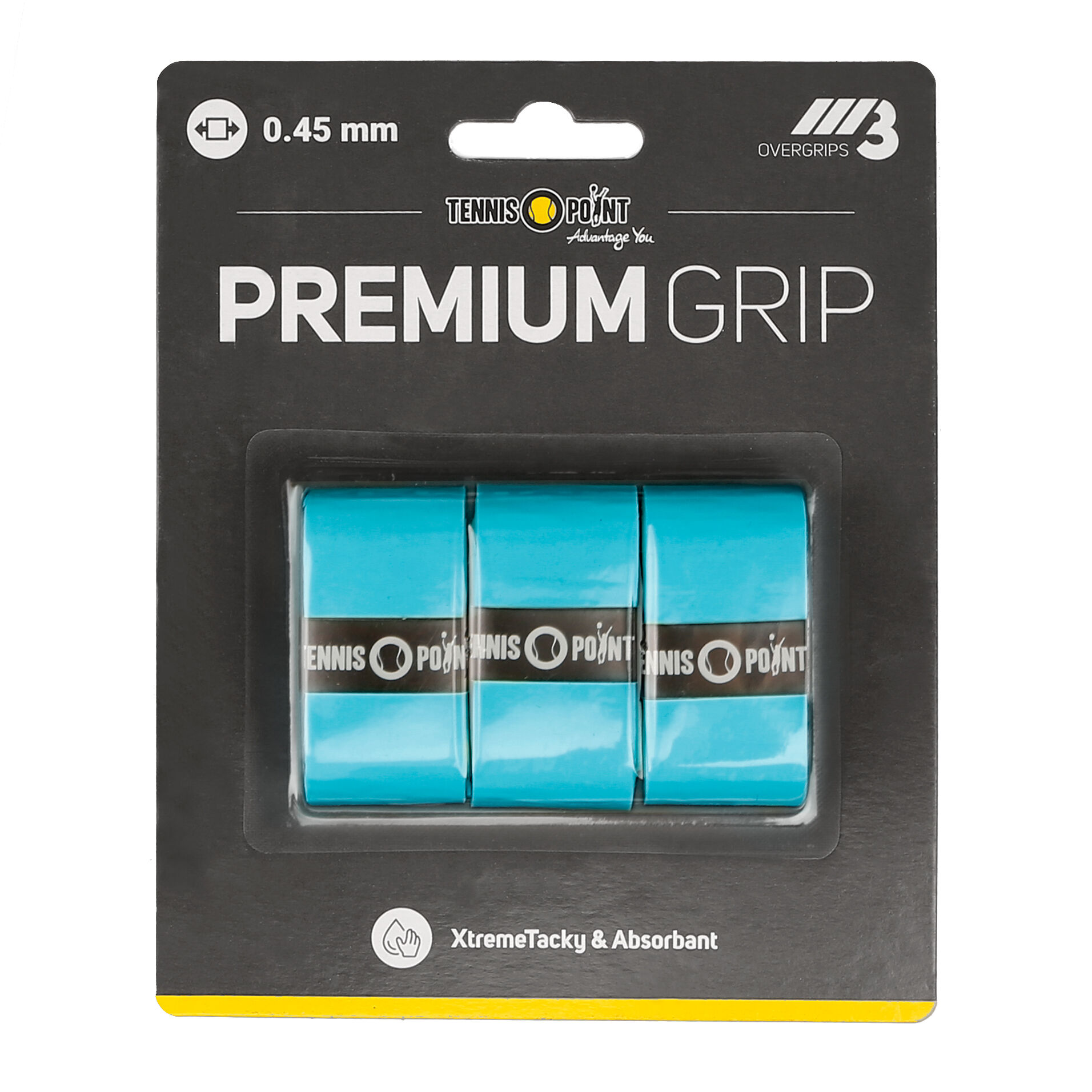 Premium Grip 3er Pack - Blau