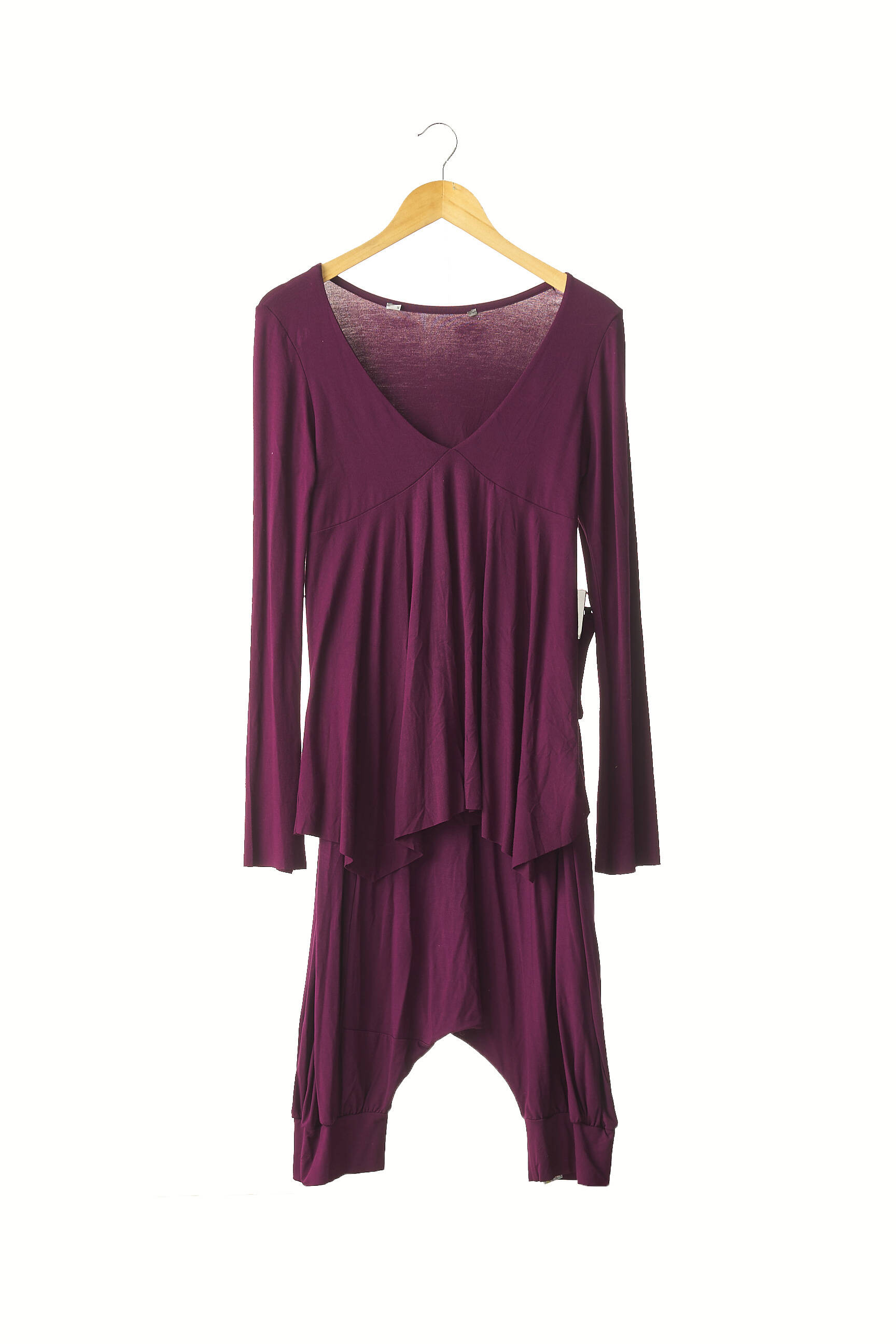 Sans Marque Ensembles Pantalon Femme couleur violet