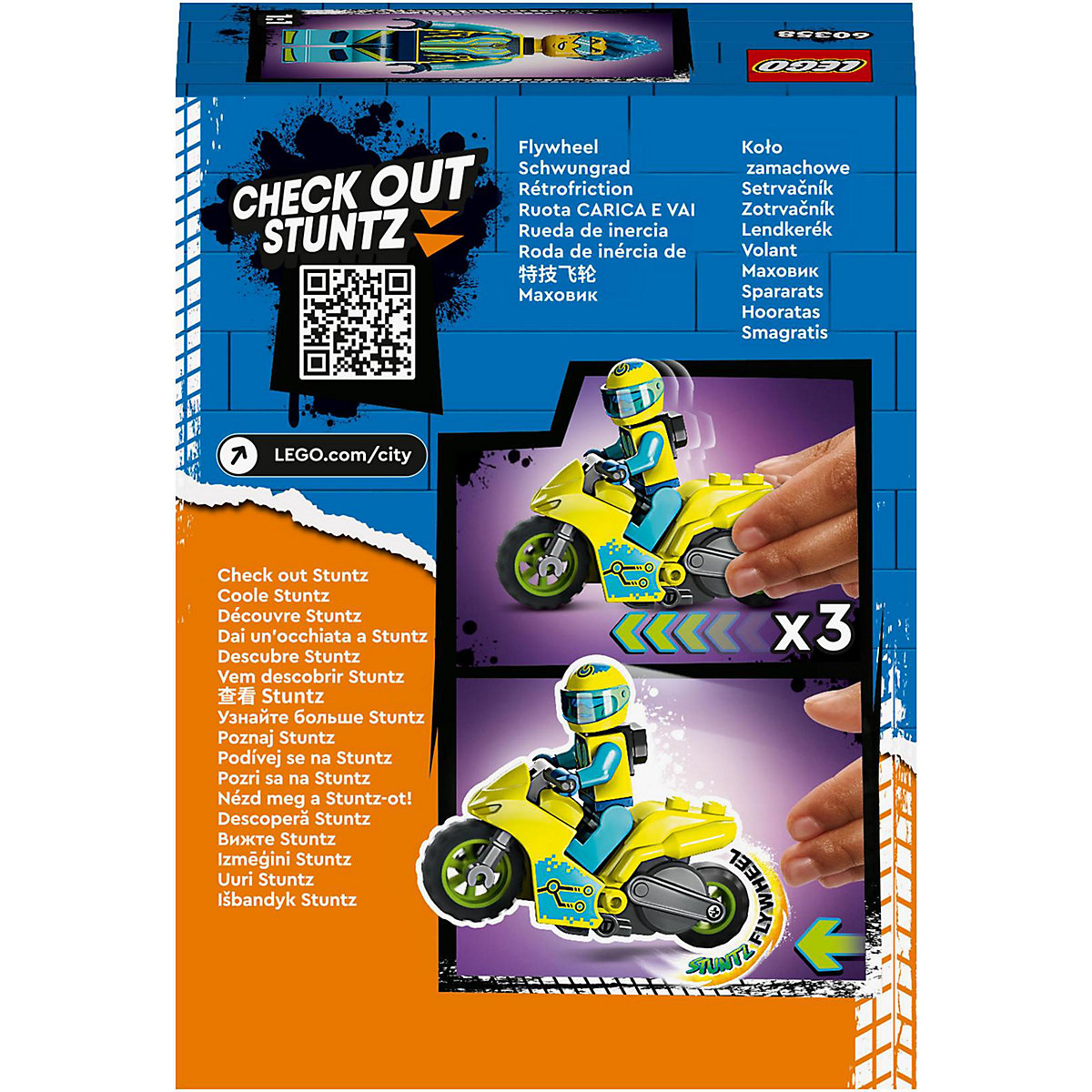 LEGO® City Stuntz 60358 Cyber-Stuntbike