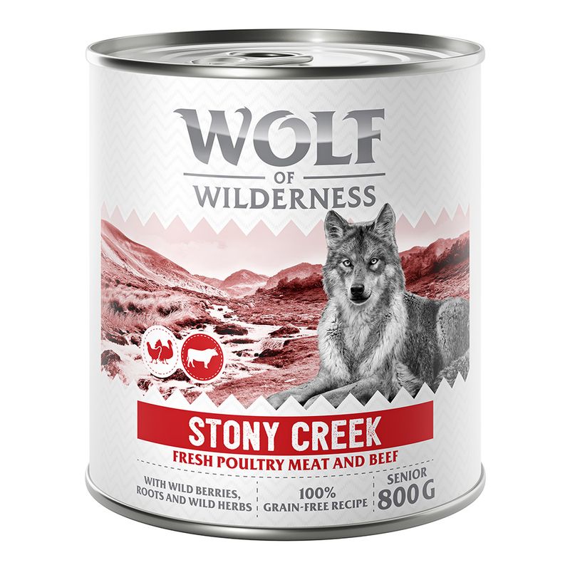 Wolf of Wilderness Senior “Expedition” 6 x 800 g