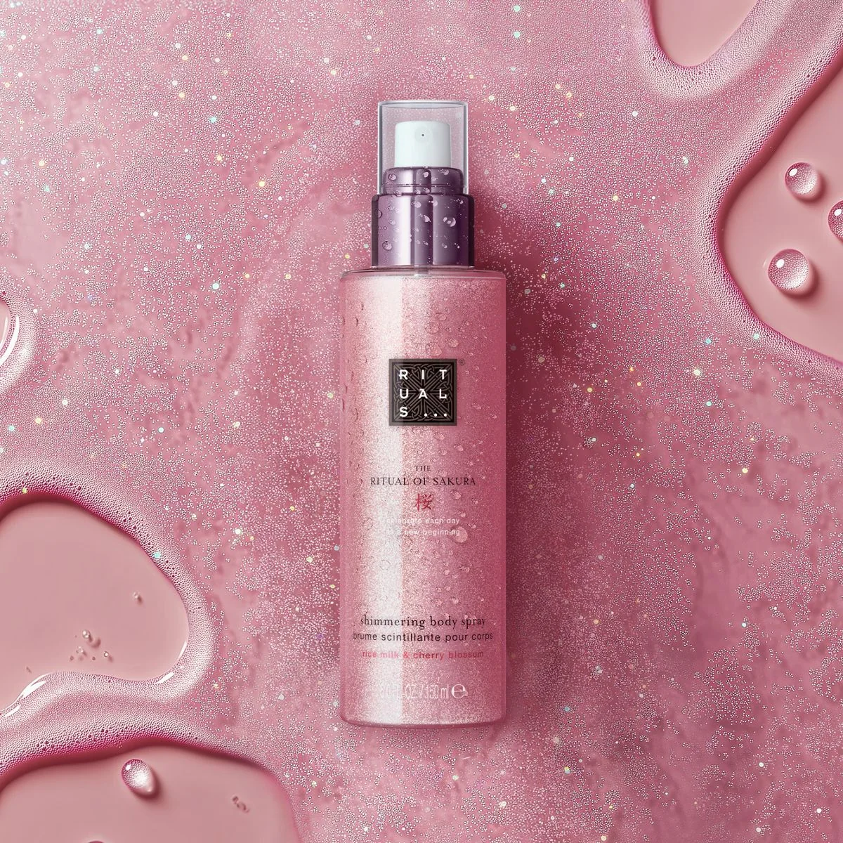 The Ritual of Sakura Illuminating Body Spray - Olio Body