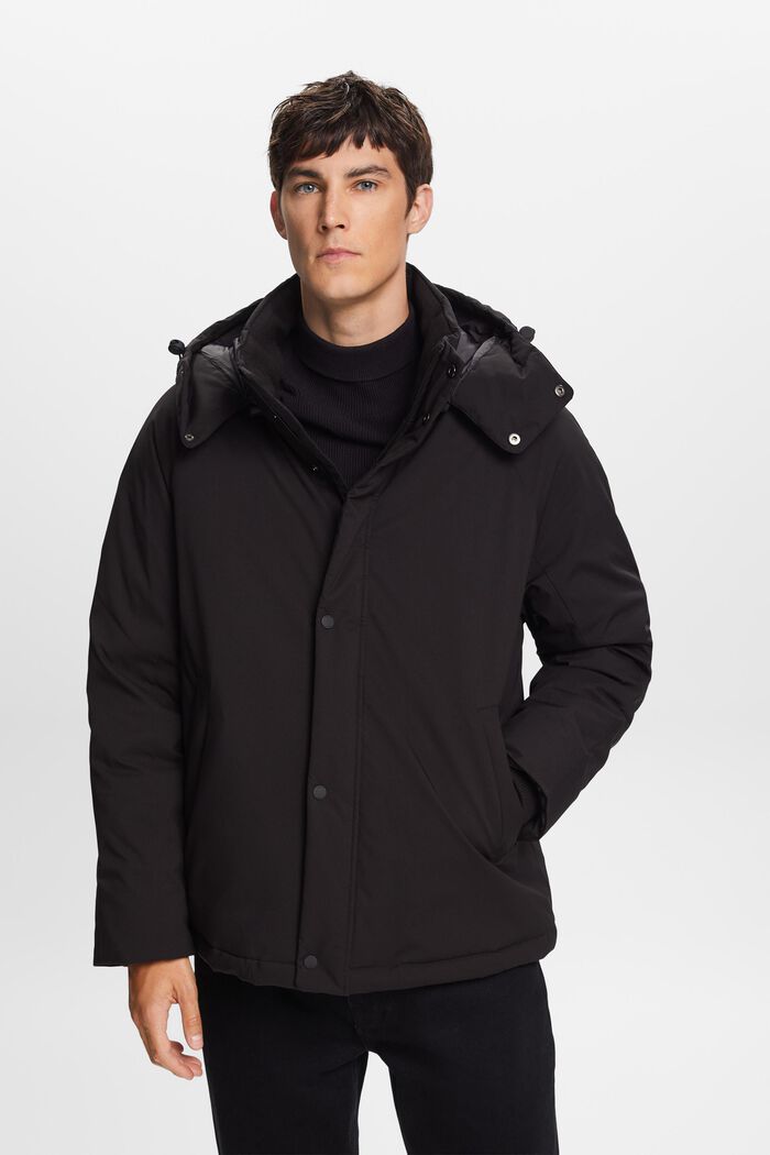 Daunenjacke mit Kapuze