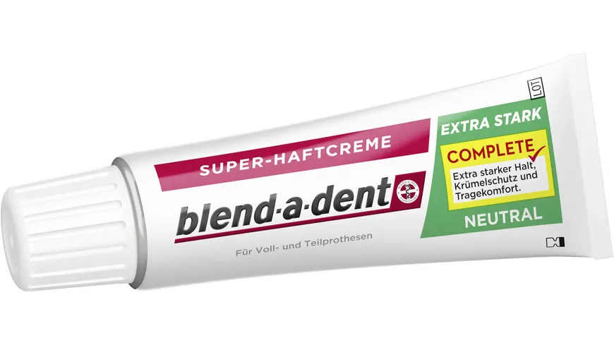 Blend-A-Dent Haftcreme Complete extra stark -neutral- 47g 47 g