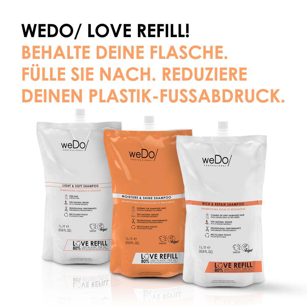 weDo Professional Light & Soft Shampoo Refill 1000 ml
