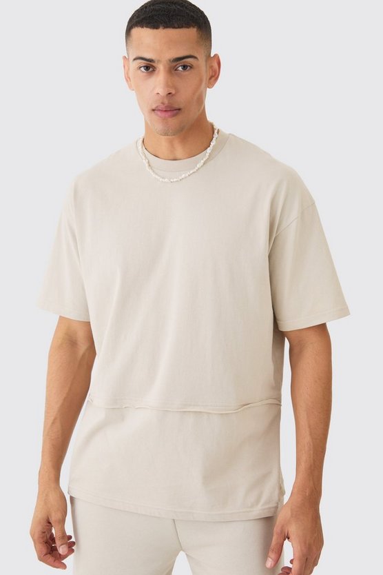 Oversized Raw Layer T-shirt