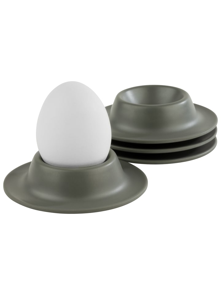 APS Eierbecher 4er Set in grau, 8,5 x 8,5 cm, H: 2 cm, Ø 8,5 cm günstig kaufen onesize