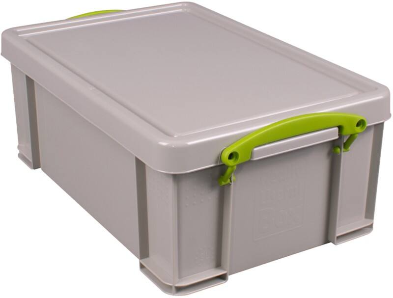 Really Useful Box Aufbewahrungsbox 9RDG 9 L Grau PP (Polypropylen) 25,5 x 39,5 x 15,5 cm
