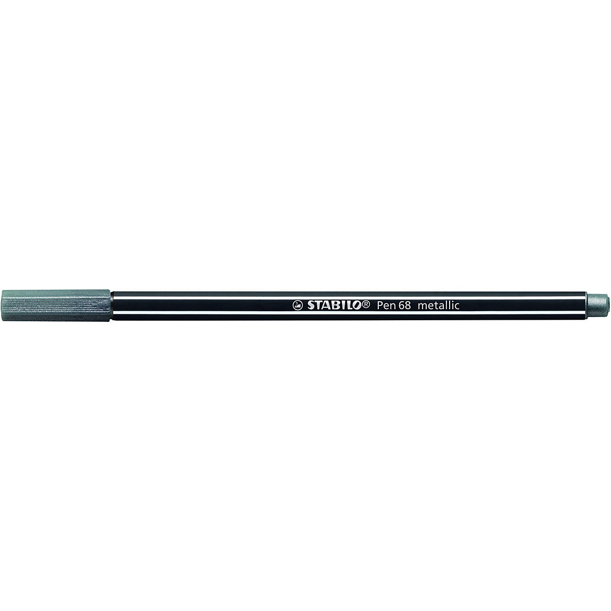 Premium-Filzstift STABILO® Pen 68 metallic, 1,4 mm (M), silber