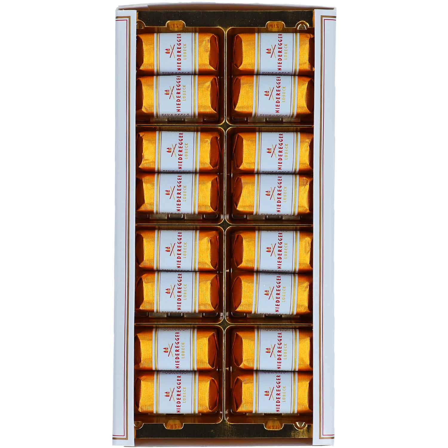 Niederegger Marzipan Klassiker Ananas 80x12,5g