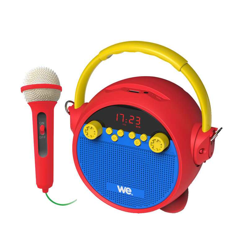 Radio réveil karaoké avec micro Bluetooth WeKids
