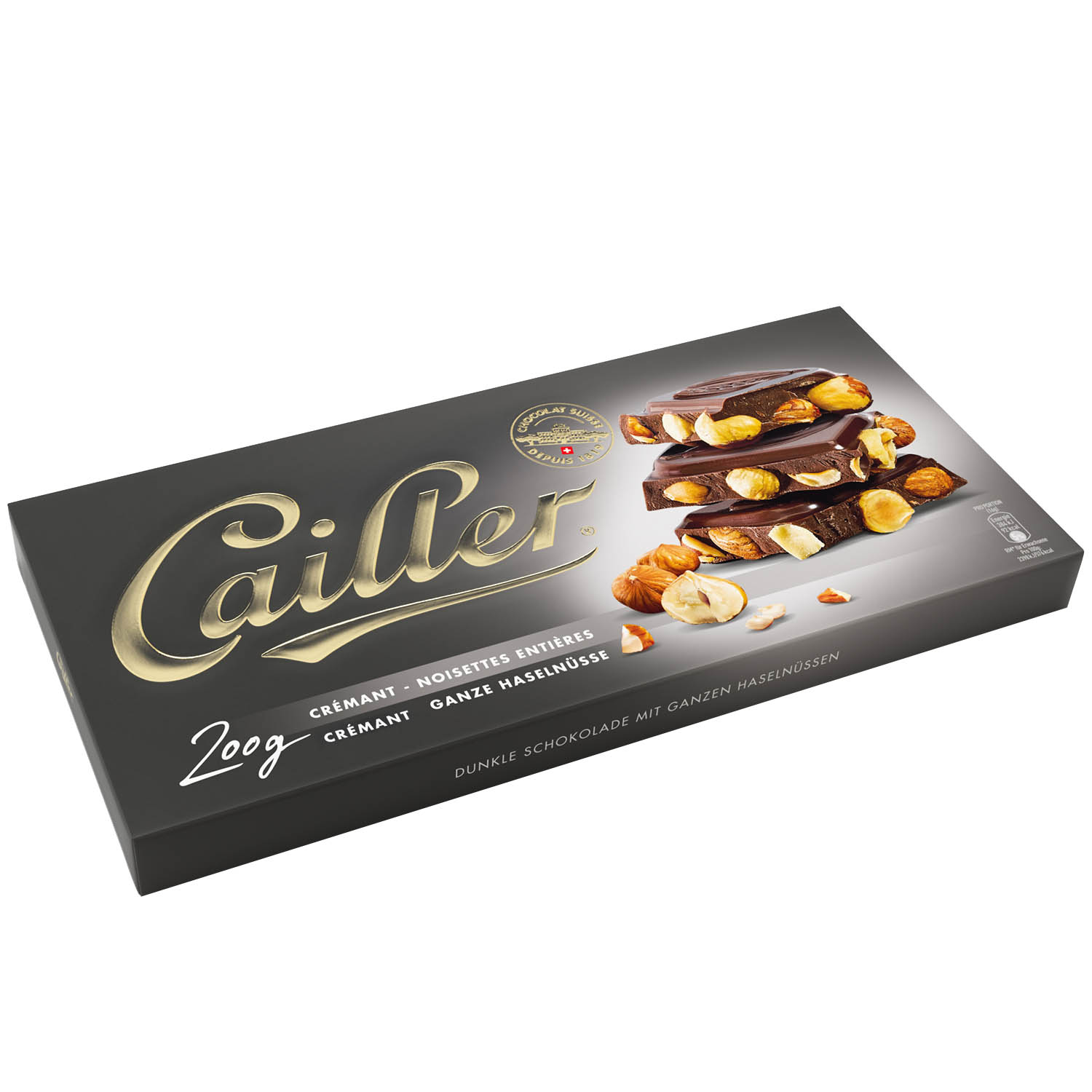 Cailler Crémant Ganze Haselnüsse 200g