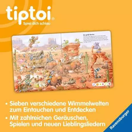 tiptoi® Die große Wimmelreise der Tiere