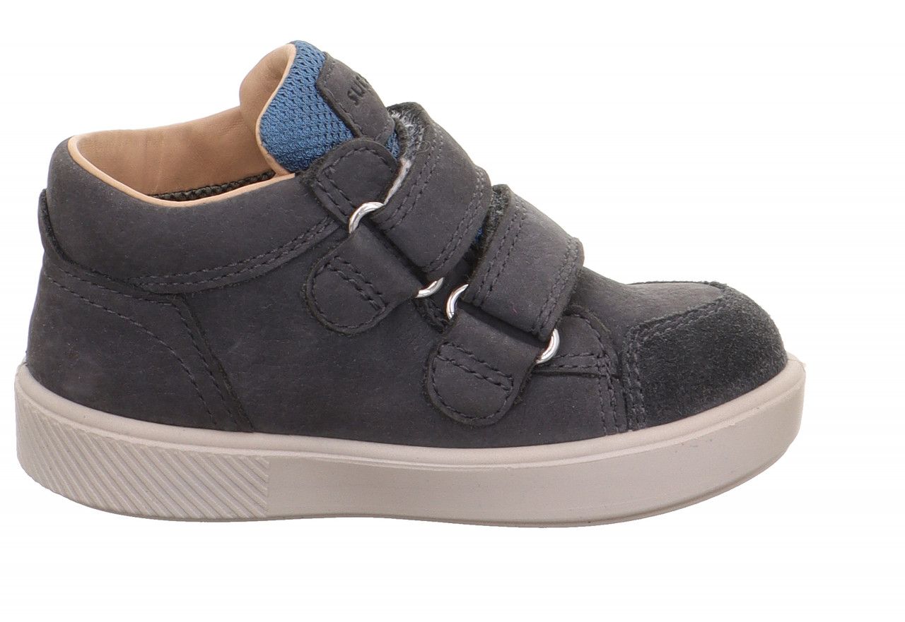 SUPIES - Grau/BlauSneaker low mit Klettverschluss