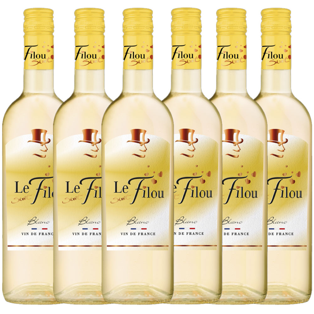 Le Filou Le Sweet Filou Blanc Frankreich süß - 6er Karton