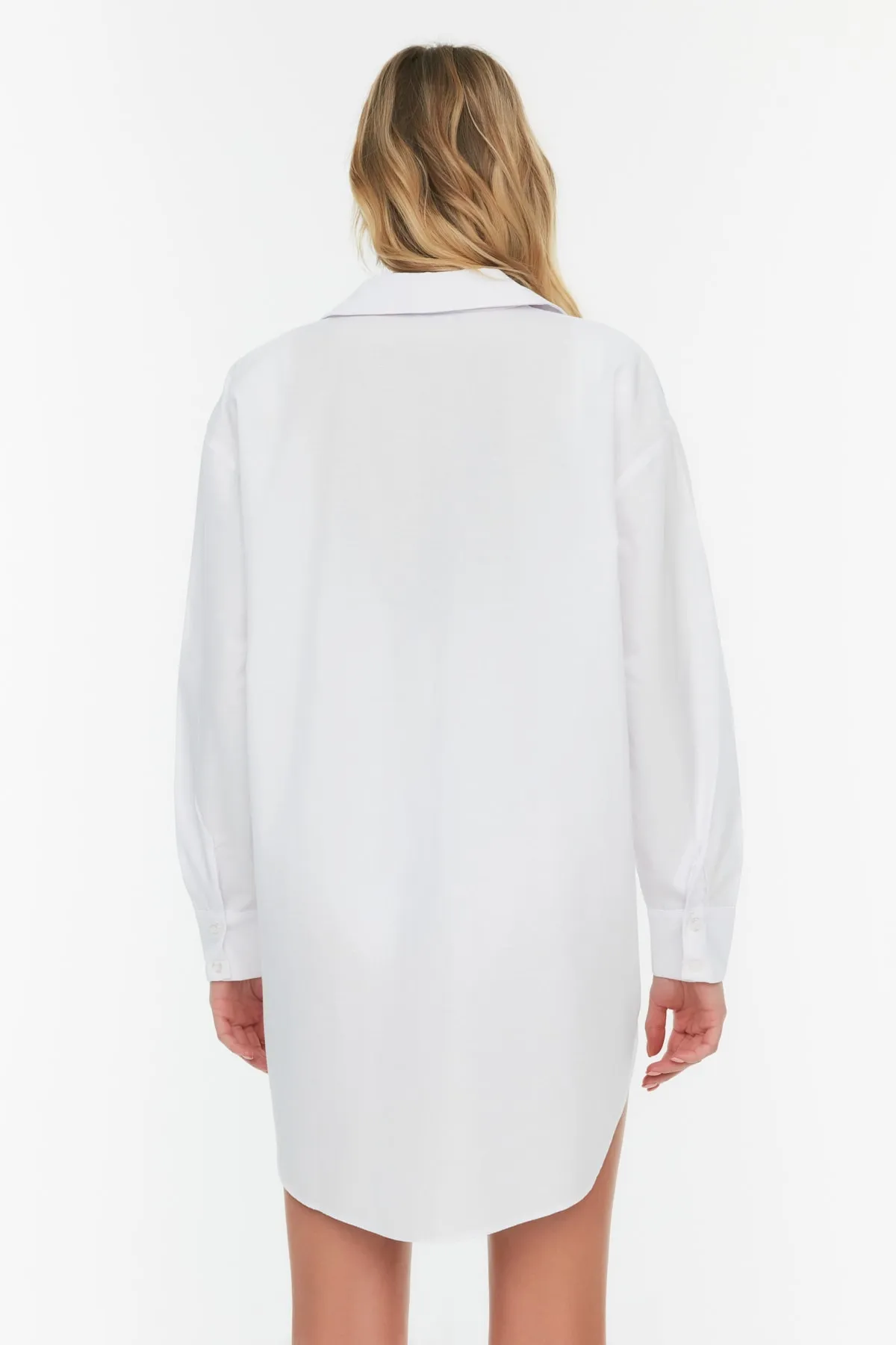 Trendyol Collection  Weißes gewebtes Hemd TBESS22GO0664