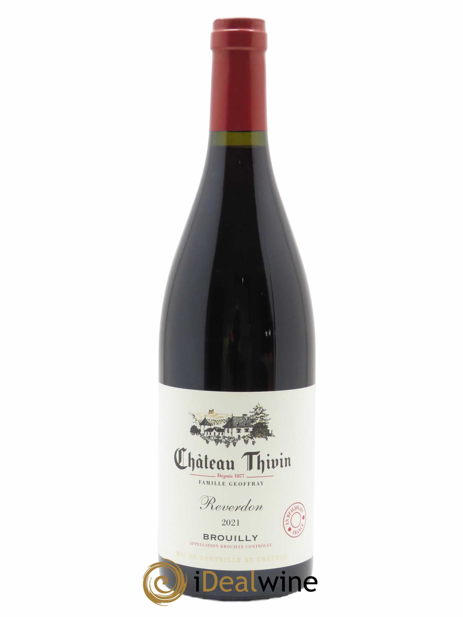 Brouilly Reverdon Château Thivin  2021 - Lot de 1 Bouteille