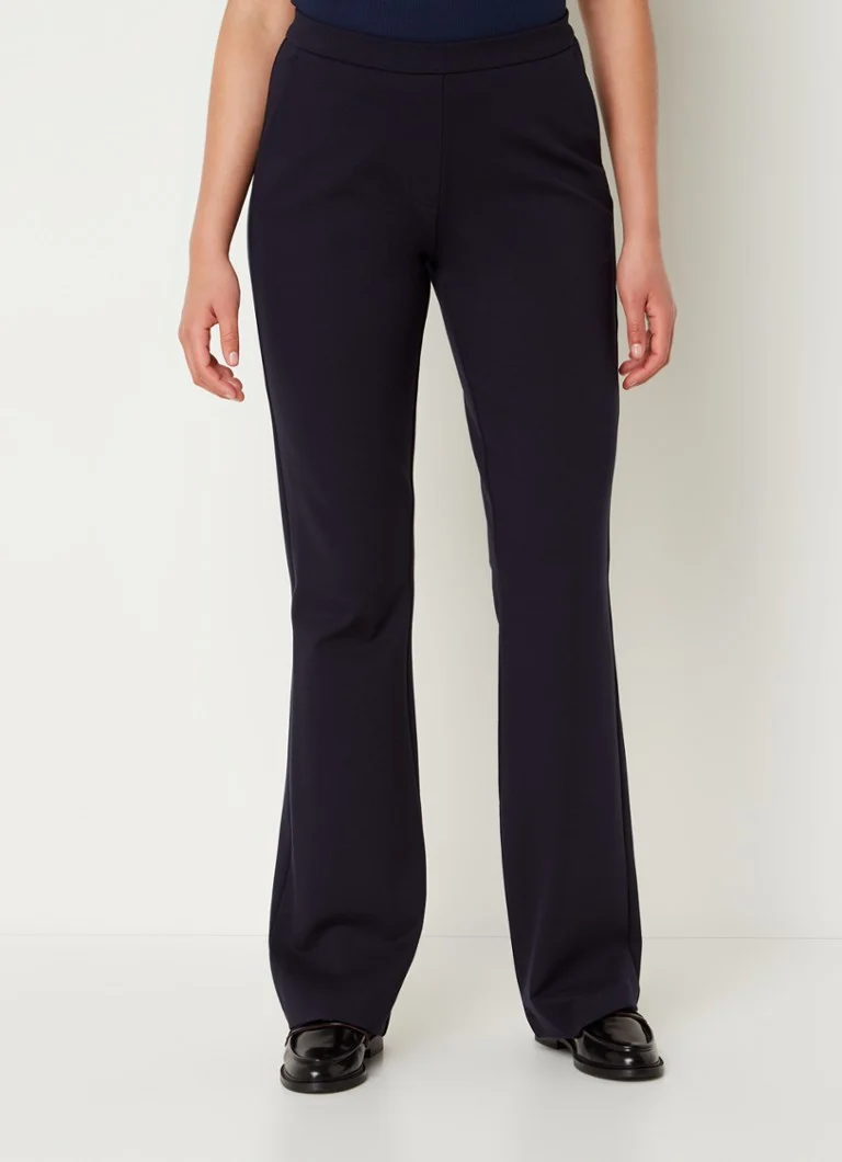 Pantaloni svasati a vita alta Modström Tanny con elasticità