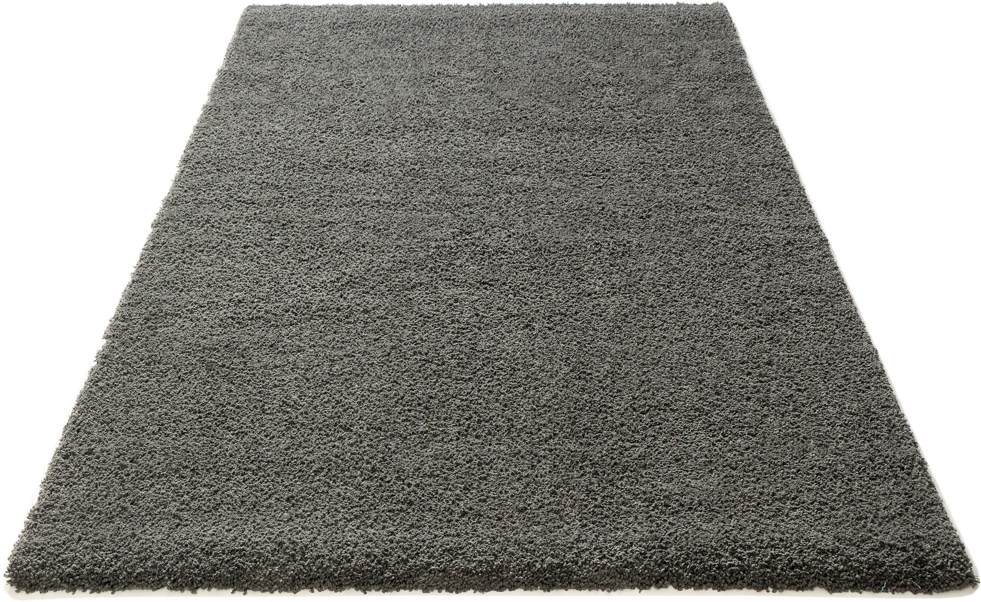 Hochflor-Teppich Vince, my home, rechteckig, Höhe: 31 mm, besonders weich durch Mikrofaser, extra flauschig