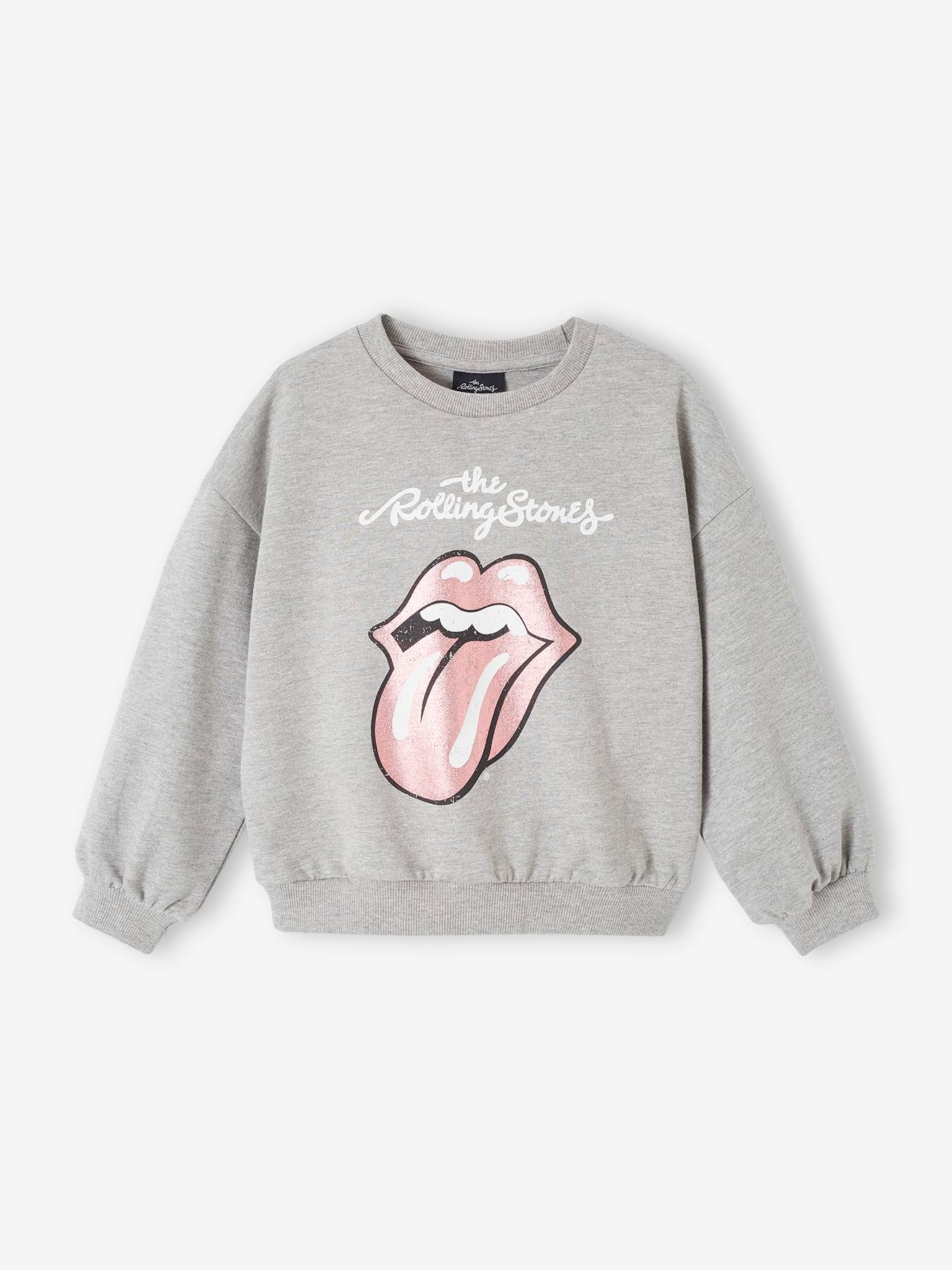 Rolling Stones Kinder Sweatshirt The Rolling Stones - grau meliert