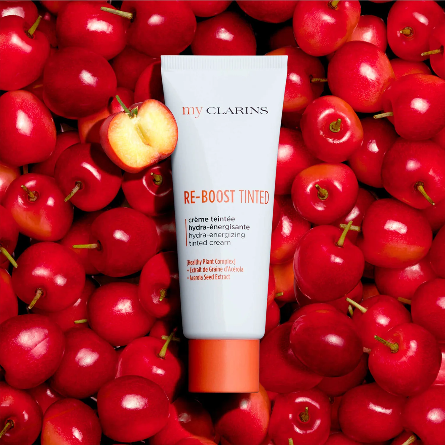MY CLARINS RE-BOOST TINTED Crème Teintée Hydra-Énergisante - Crema viso colorata idratante, Crema viso colorata illuminante
