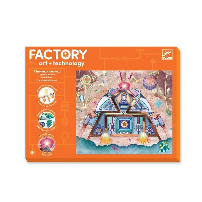 Factory E-paper 3 Tableaux à illuminer Odyssey