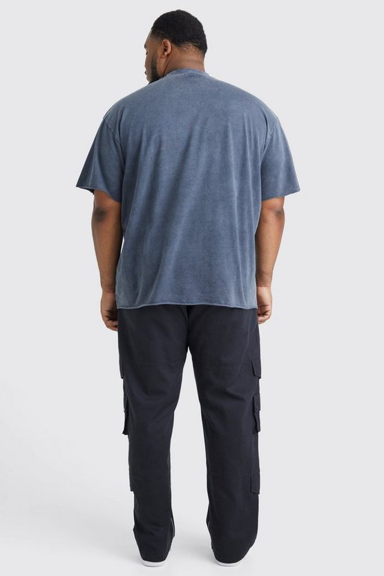 Plus Oversize T-Shirt mit Print