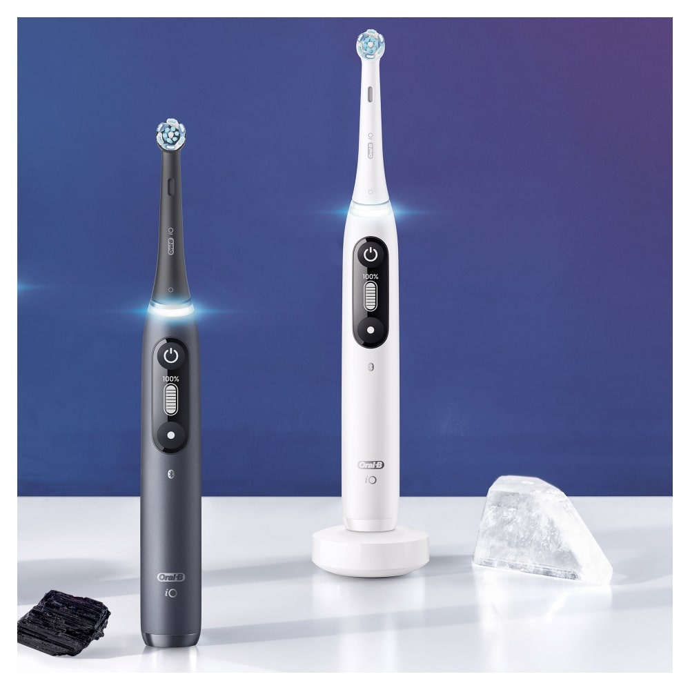 oral-b ORAL B iO BAD ELECT. iO 7 - Lot de 2 BAD BROSSES A DENTS ELECTRIQUES RECHARGEABLES