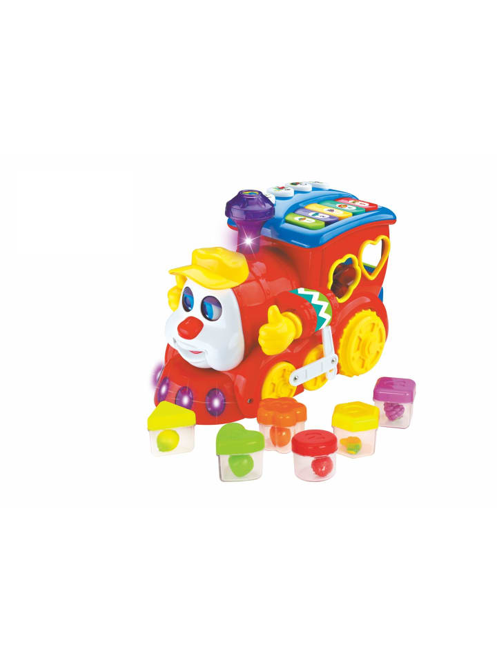 Moni Spielzeug Zug, Sortierspiel in rot günstig kaufen onesize