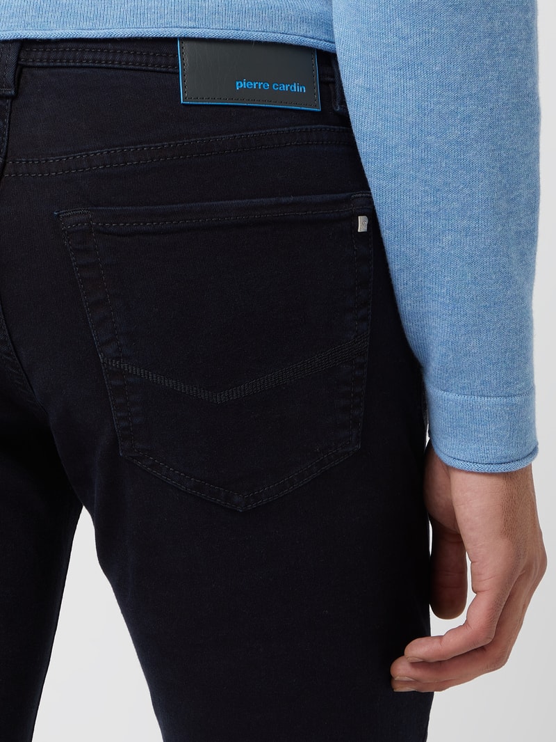 Slim Fit Jeans mit hohem Stretch-Anteil Modell 'Lyon' - 'Futureflex' in jeans