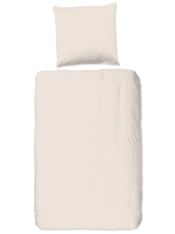 Hip Satin-Bettwäsche-Set in Beige günstig kaufen