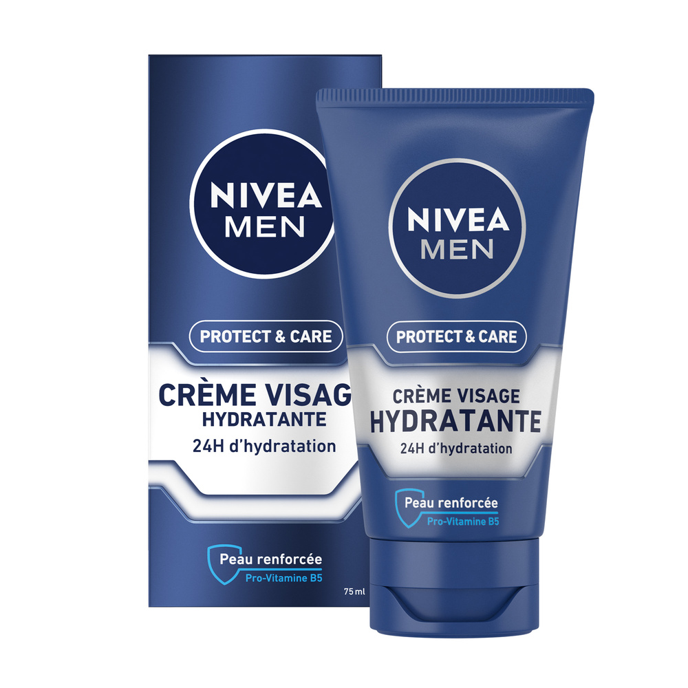 nivea PROTECT&CARE - Soin visage confort hydratation à l'Aloe Vera Crème soin visage homme