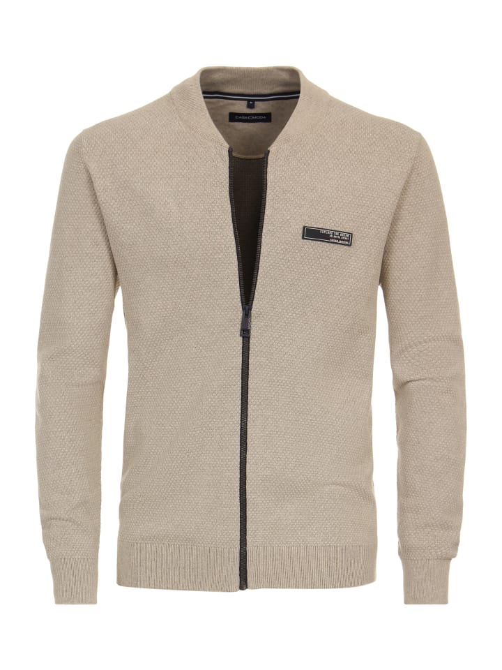 CASAMODA Strickjacke in Beige günstig kaufen 4XL
