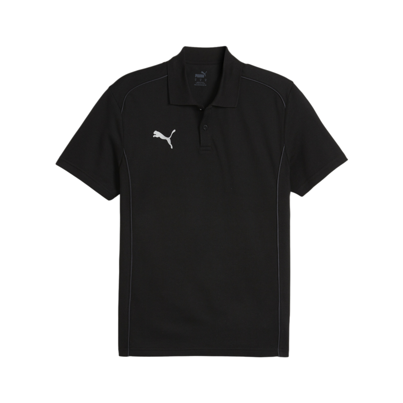 PUMA teamFINAL Casuals Poloshirt Schwarz F03