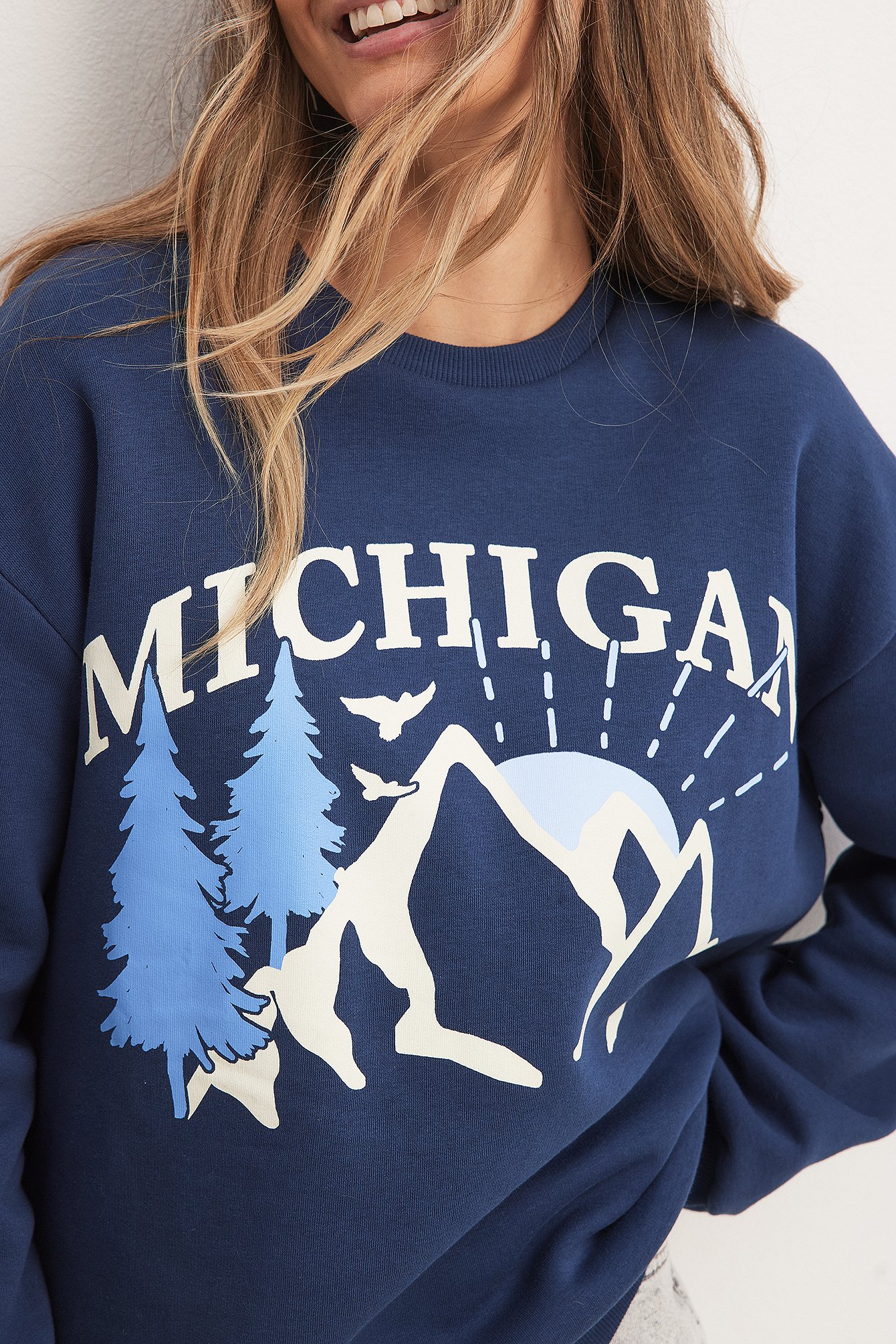 Pullover mit Stadt-Aufdruck