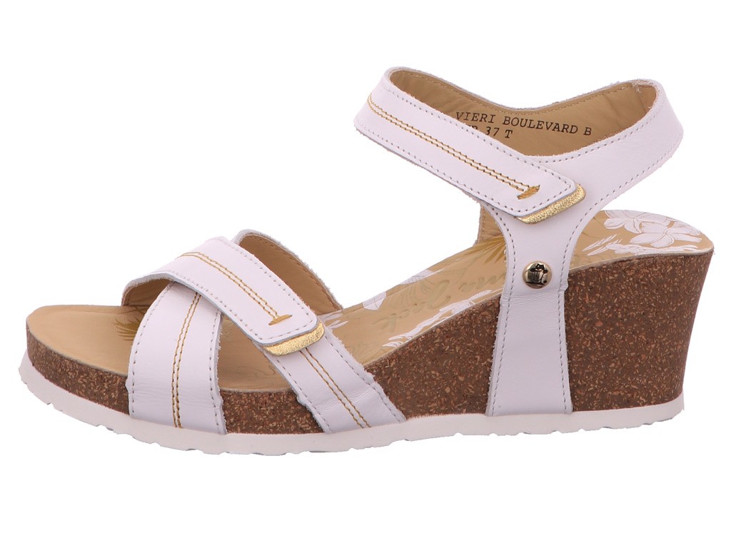 PANAMA JACK Klassische Sandalen weiss Vieri