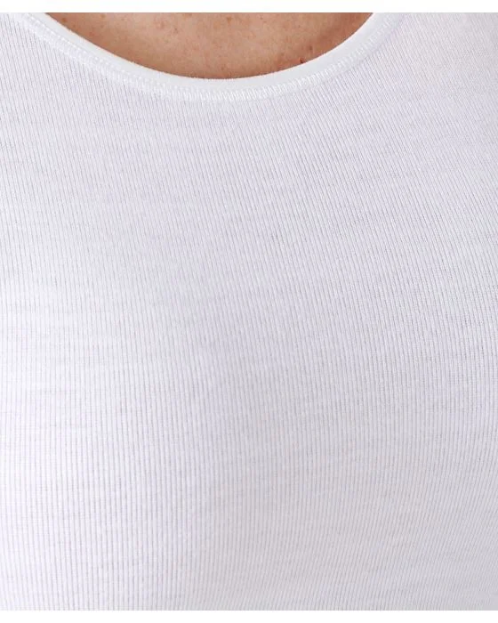 T-shirt manches courtes fine côte Thermolactyl