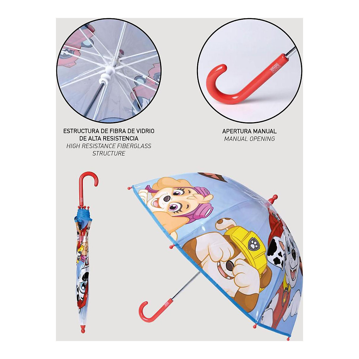 Kinderschirm 45/8 PAW Patrol