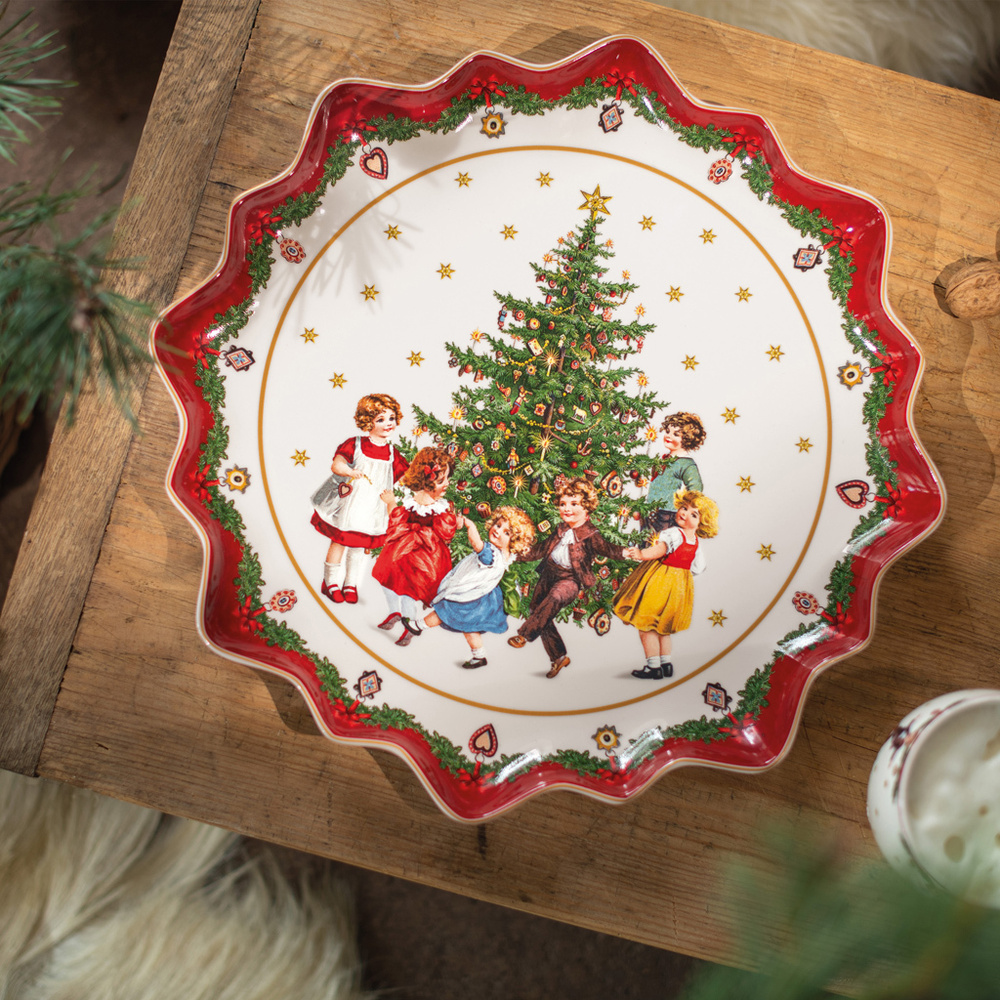 Villeroy & Boch Assiette à pât. creuse, enfants dansent Toy's Fantasy Plat à  tarte