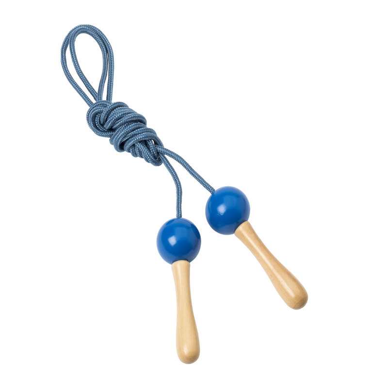 Corde à sauter en bois bleu Oxybul