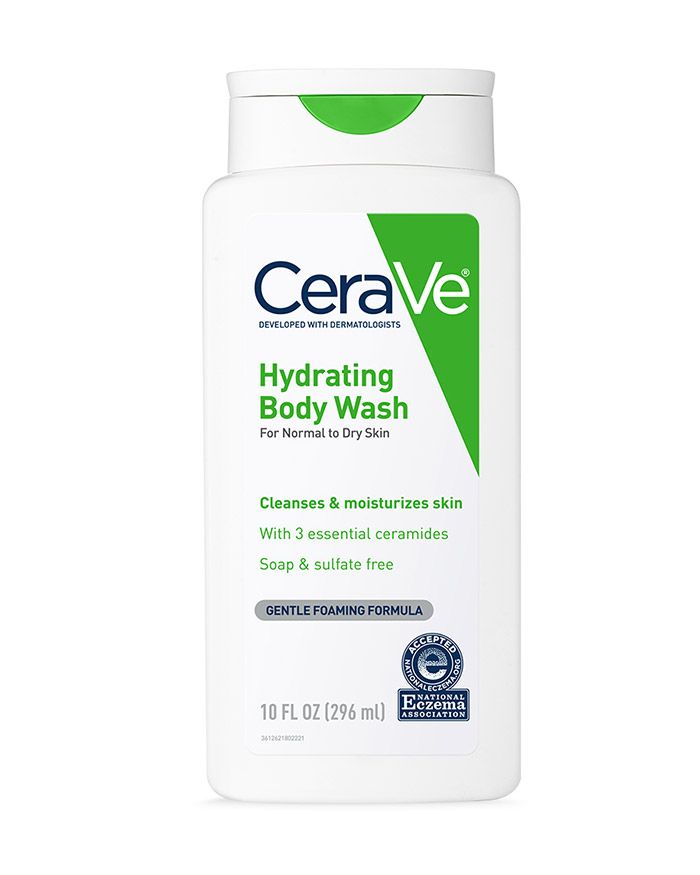 Gel douche hydratant moussant pour peaux normales à sèches