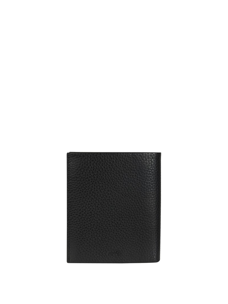 Portemonnaie aus Leder Modell 'Cardona Midas' - RFID-blocking in schwarz