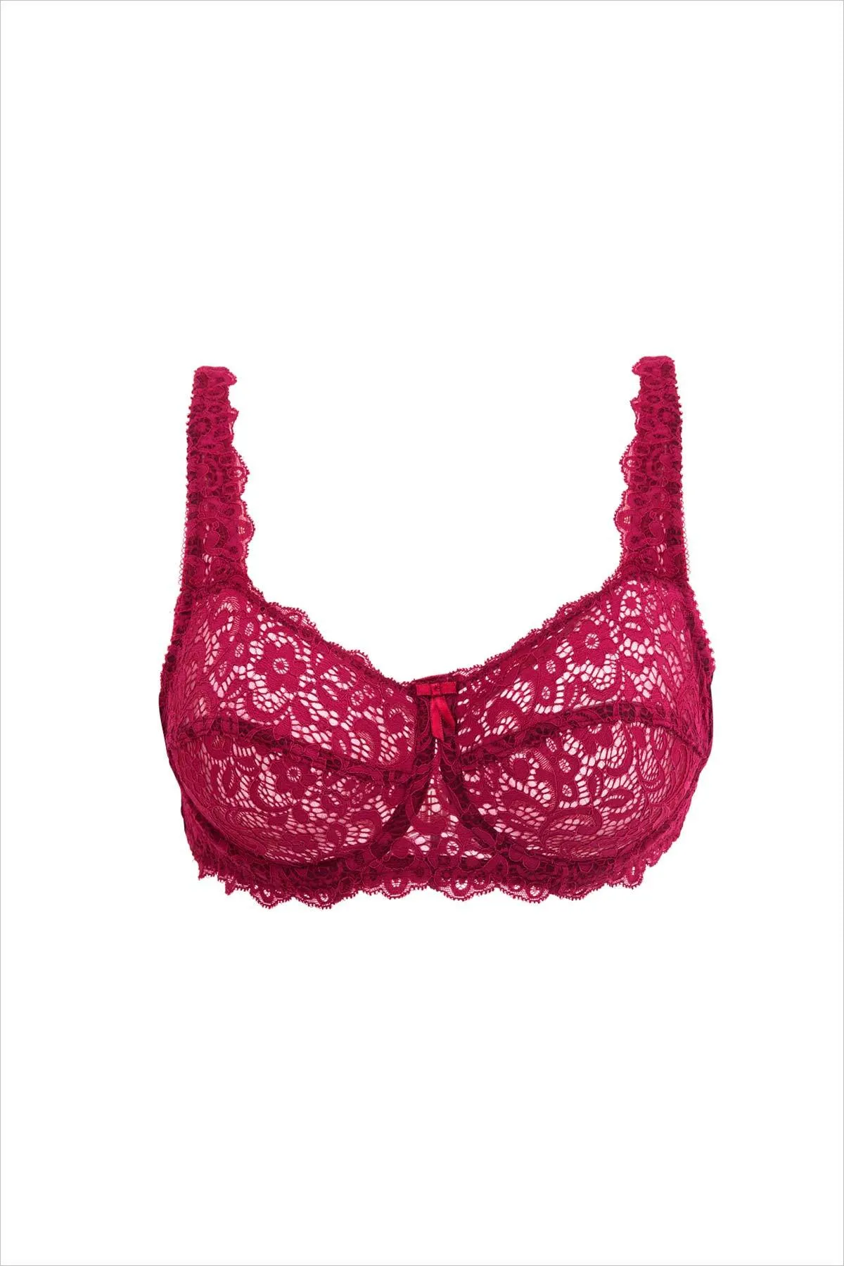 AYYILDIZ  3648 Burgunderroter Cupping-BH