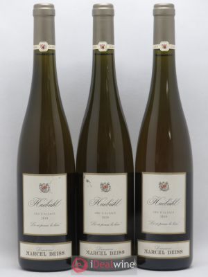 Alsace Huebuhl Marcel Deiss (Domaine)  2010 - Lot de 3 Bouteilles