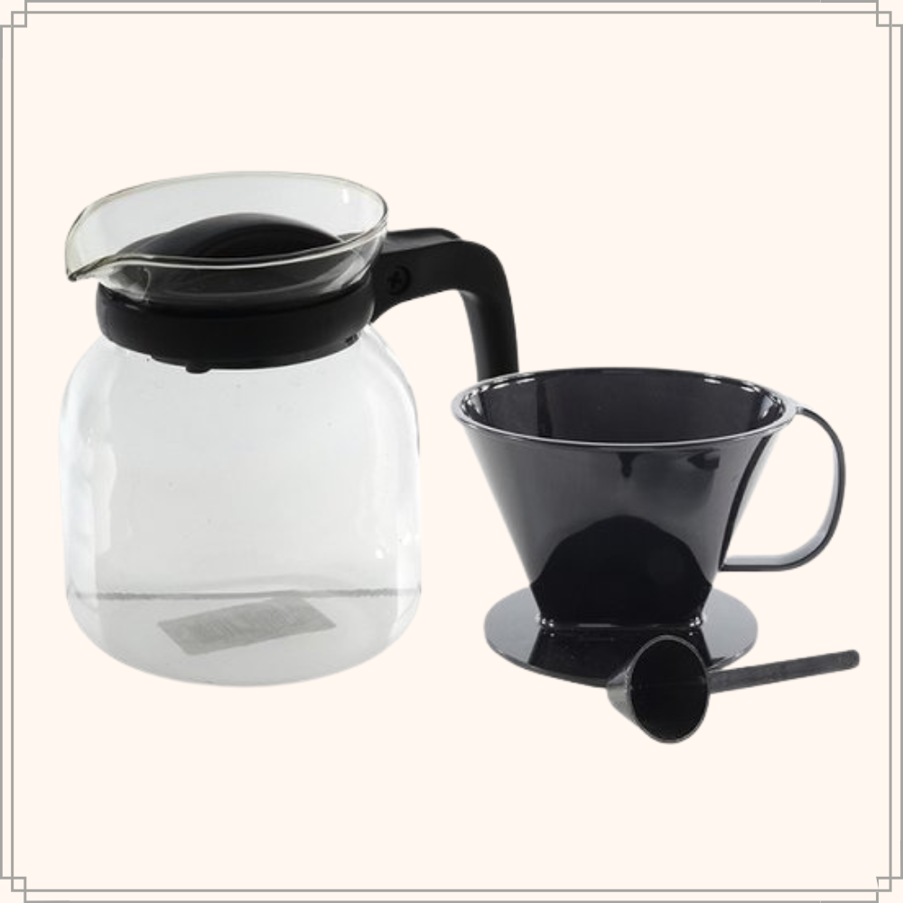 Orange85 1,2 Liter Kaffeekanne mit Filterhalter