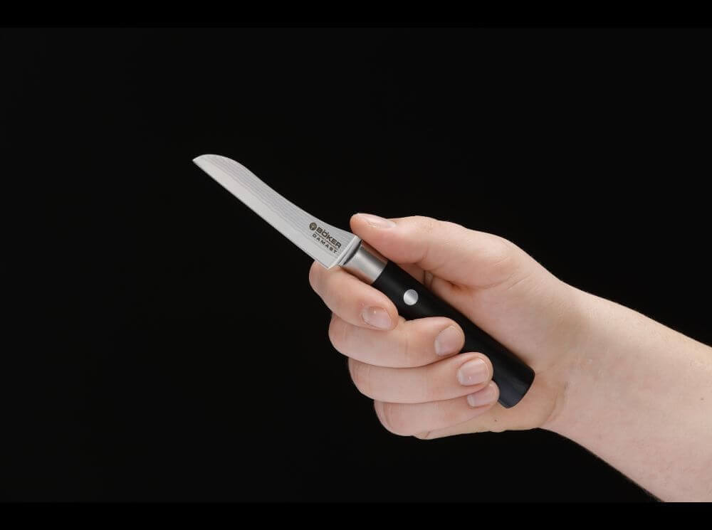 Damast Black Gemüsemesser