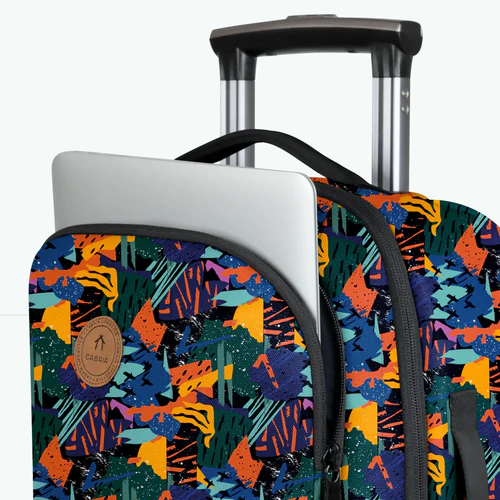 Soft-sided 2-wheel suitcase XS Boulogne blue