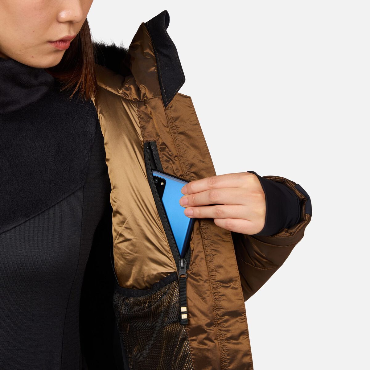 Damenskijacke im Bomber-Stil Ventina